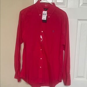 Polo by Ralph Lauren Men's Vibrant Red Shirt